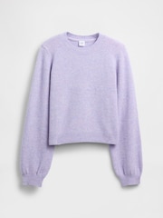Morado - Gap CashSoft Crew Neck Jumper (4-13yrs) - Imagen 1 de 2