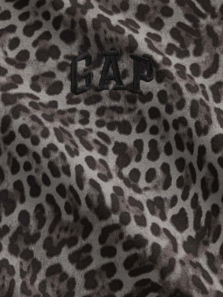 Gap Black/Grey VintageSoft Logo Wedge Sweatshirt - Image 4 of 4