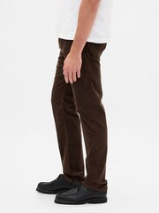 Gap Brown Corduroy Straight Trousers - Image 3 of 5