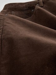 Gap Brown Corduroy Straight Trousers - Image 5 of 5