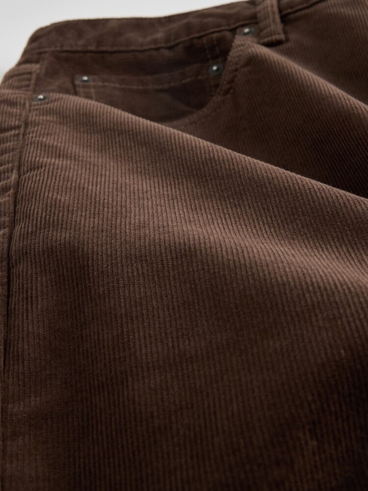 Gap Brown Corduroy Straight Trousers - Image 5 of 5