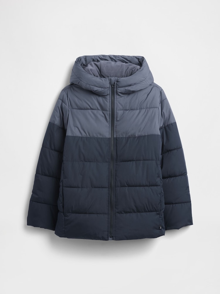Gap Grey Puffer Jacket (4-13yrs) (4-13yrs) - Image 1 of 3