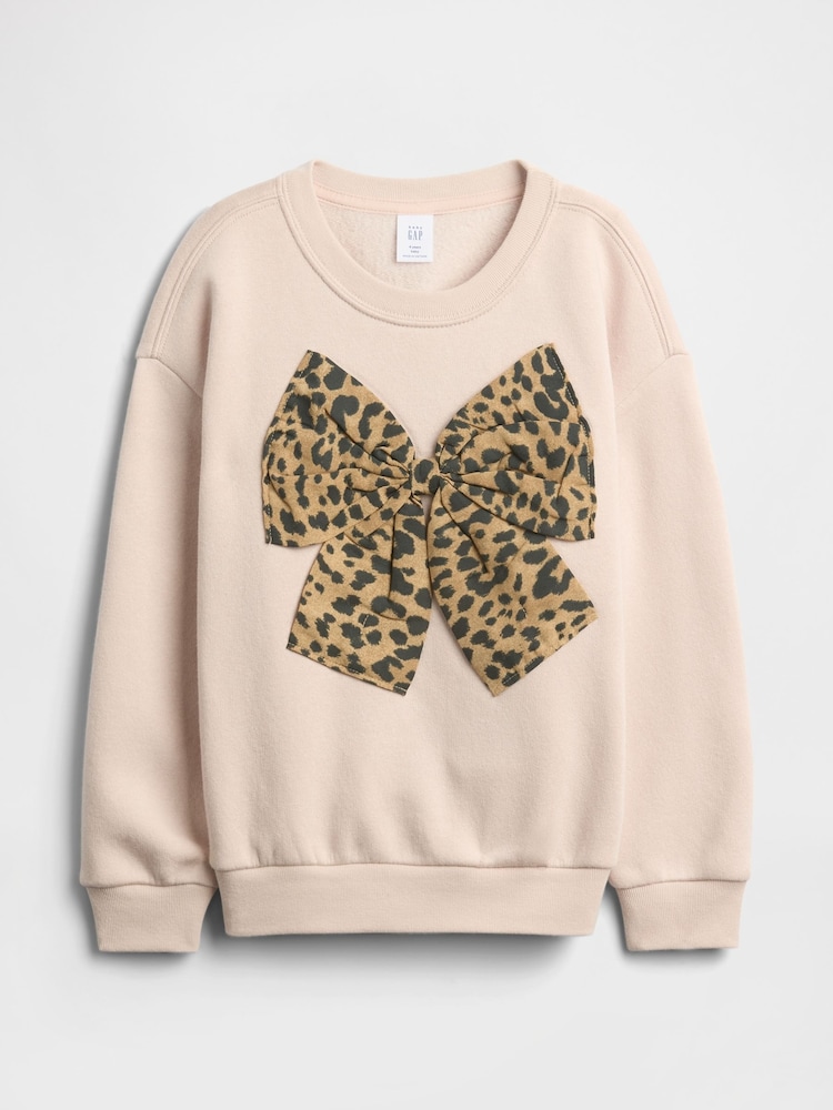 Gap Light Pink Oversized Graphic Sweatshirt (6mths-5yrs) (6mths-5yrs) - Image 1 of 3