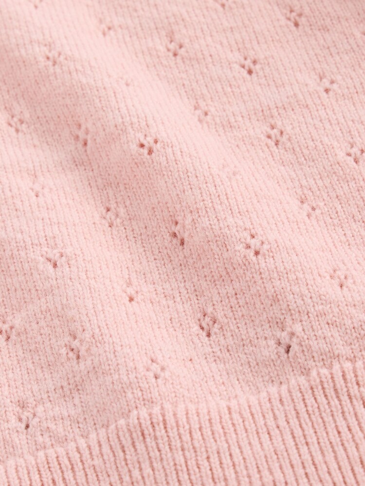 Gap Pink Soft Touch Pointelle Outfit Set (0-24mths) - Image 3 of 3 Gap Pink Soft Touch Pointelle Outfit Set (0-24mths) - Image 3 of 3