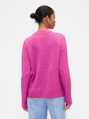 Gap Pink V-Neck Sweatshirt - Image 2 of 5