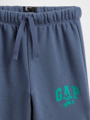 Gap Blue Disney Mickey Mouse Relaxed Logo Pull On Joggers (6mths-5yrs) (6mths-5yrs) - Image 3 of 3