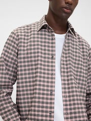 Gap Pink/Black Check Oxford Shirt - Image 4 of 4