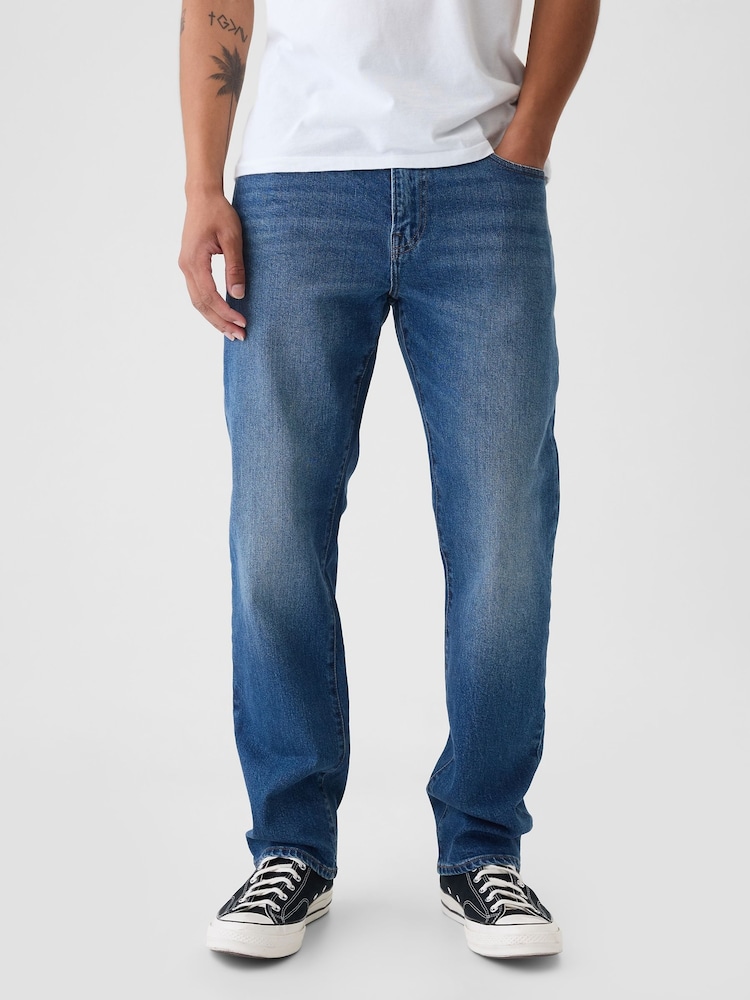 Gap Blue Straight Jeans - Image 1 of 5