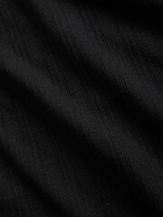 Gap Black Sheer Modern Rib T-Shirt - Image 4 of 4