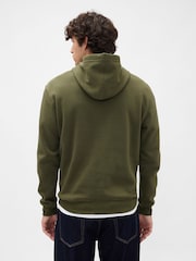Gap Green Relaxed Mini-Logo Hoodie - Image 2 of 4