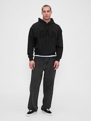 Gap Oversized Heavyweight Logo Hoodie - Slika 3 iz 4
