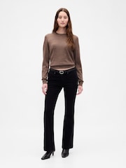 Gap Brown Merino Crew Neck Sweatshirt - Image 3 of 4