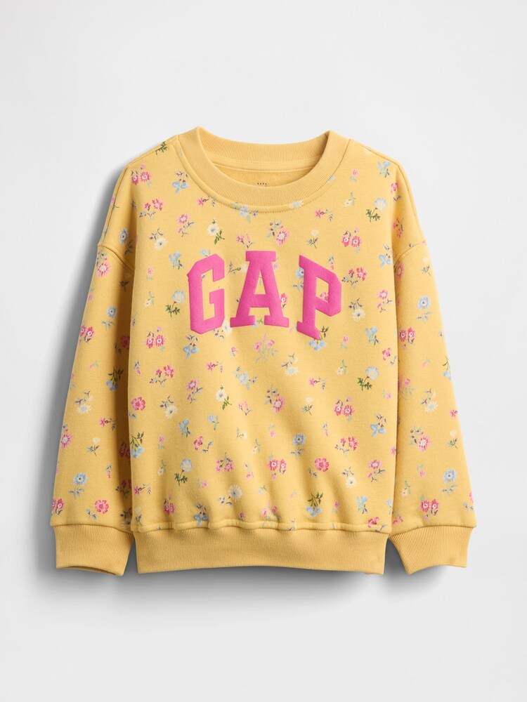 Gap Grey Vintage Soft Logo Sweatshirt (6mths-5yrs) - Image 1 of 2