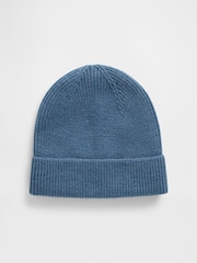 Gap Blue Cosy Ribbed Beanie - Image 1 of 1