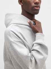 Gap Light Grey Oversized Heavyweight Hoodie - Image 4 of 4