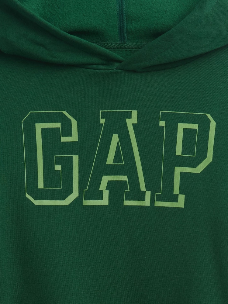Gap Green Relaxed Logo Hoodie (4-13yrs) - Image 5 of 5