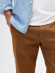 Gap Brown Slim Fit Chinos - Image 3 of 6