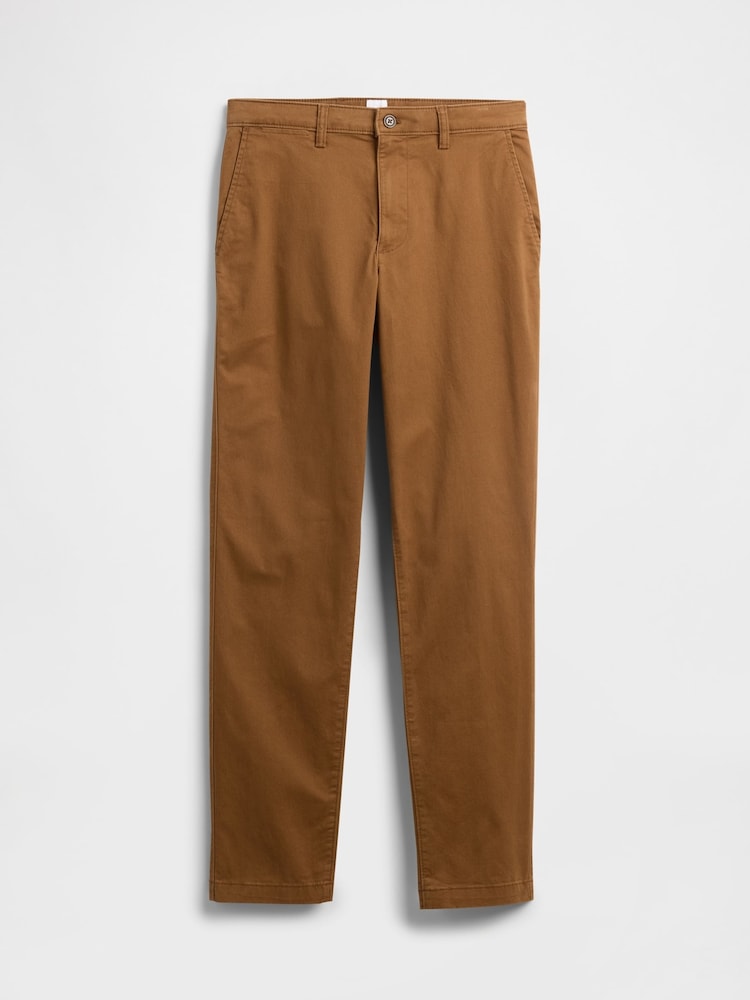 Gap Brown Slim Fit Chinos - Image 6 of 6