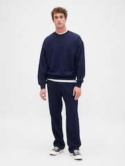 Gap Navy Blue Heavyweight Relaxed Joggers - Image 3 of 5