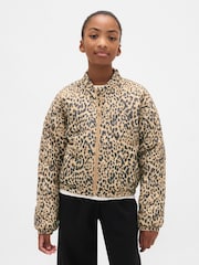 Gap Brown Lightweight Quilted Puffer Jacket (4-13yrs) - Image 1 of 6