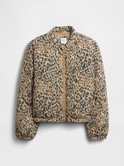 Gap Brown Lightweight Quilted Puffer Jacket (4-13yrs) - Image 5 of 6