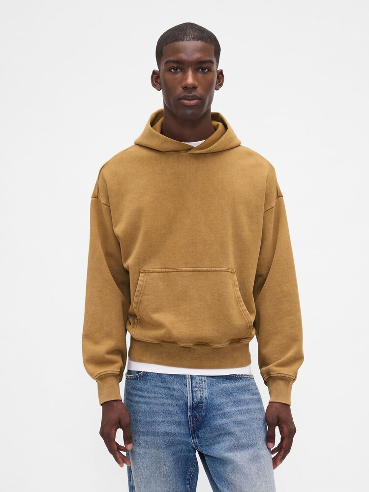 Gap Yellow Oversized Heavyweight Hoodie - Image 1 of 4