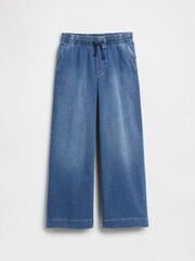 Gap Blue Easy Pull on Baggy Jeans (4-13yrs) - Image 1 of 3