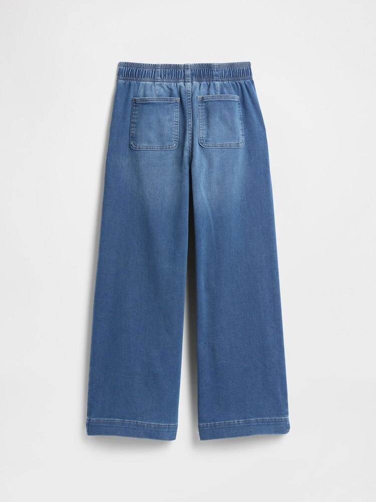 Gap Blue Easy Pull on Baggy Jeans (4-13yrs) - Image 2 of 3