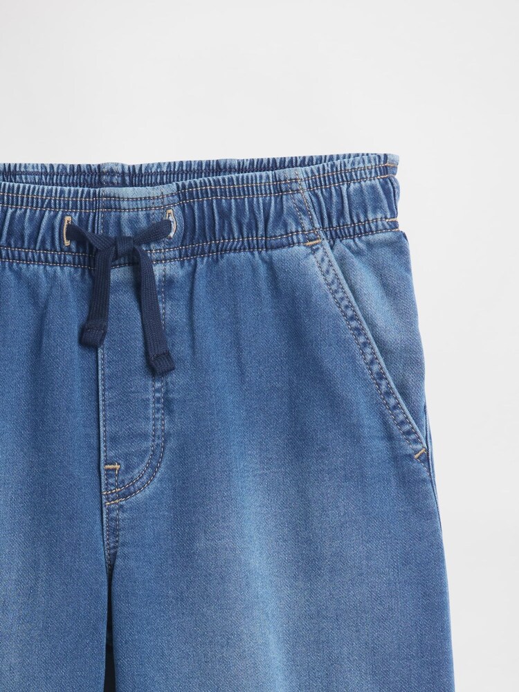 Gap Blue Easy Pull on Baggy Jeans (4-13yrs) - Image 3 of 3