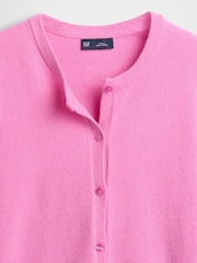 Gap Pink Soft Touch Crop Cardigan - Image 4 of 4