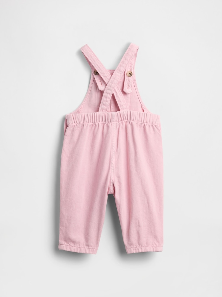 Gap Baby Brannan Bear Denim Dungarees (Newborn-24mths) (0-24mths) - Bild 2 von 3