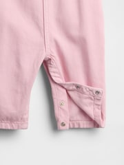 Gap Baby Brannan Bear Denim Dungarees (Newborn-24mths) (0-24mths) - Bild 3 von 3