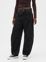 Gap Black High Waisted Ultra Soft Horseshoe Jeans - Image 1 of 6
