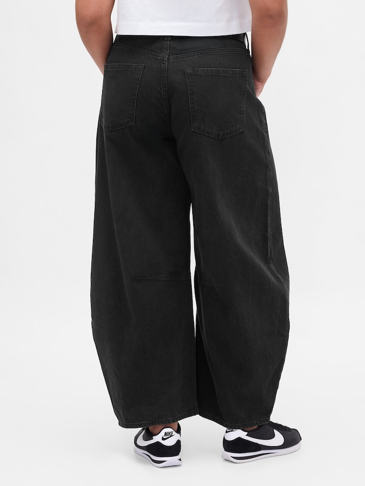 Gap Black High Waisted Ultra Soft Horseshoe Jeans - Image 6 of 6