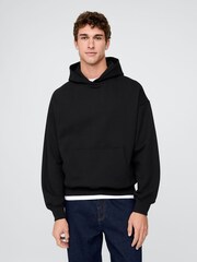 Gap Black Oversized Heavyweight Hoodie - Image 1 of 4