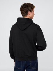 Gap Black Oversized Heavyweight Hoodie - Image 2 of 4