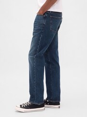 Gap Blue Relaxed Straight Jeans - Image 3 of 5