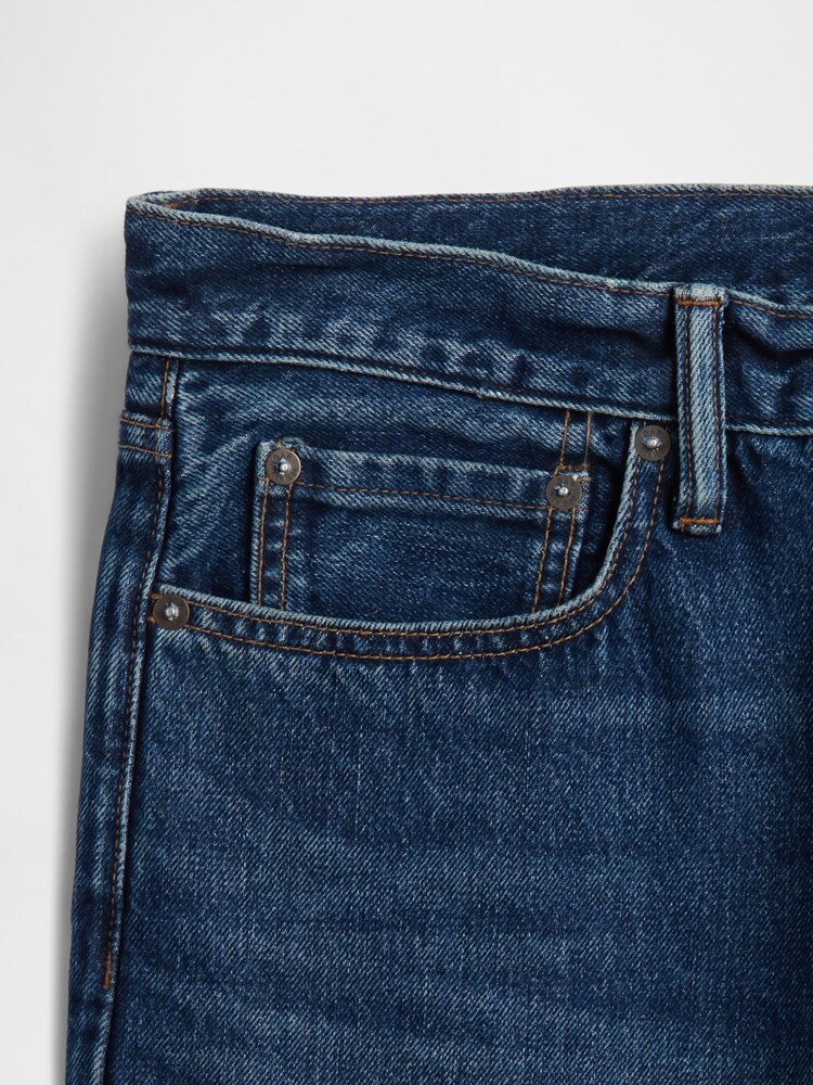 Gap Blue Relaxed Straight Jeans - Image 5 of 5
