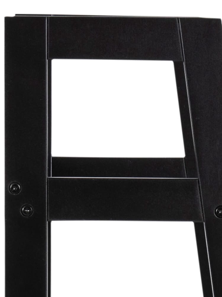 Actona Black Wally Bookcase with 4 Shelves - Image 6 of 6