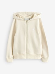 Calvin Klein Natural Zip Hoodie - Image 1 of 1
