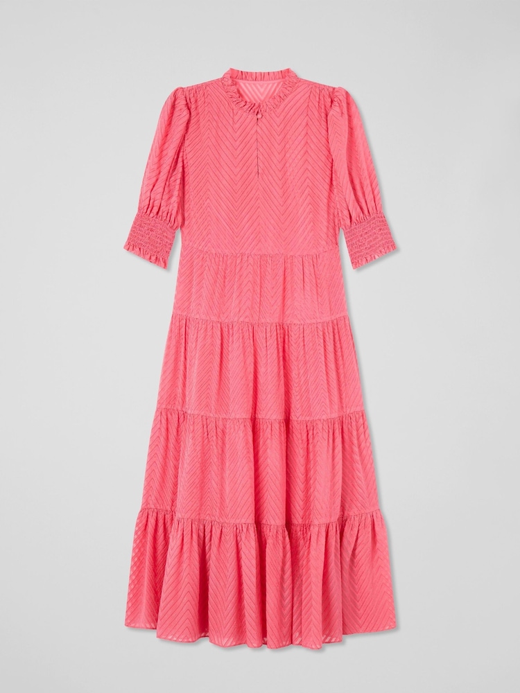 LK Bennett Pink Petite Dr Coley Dress - Image 1 of 1