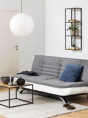 Actona Black Seaford Metal Wall Shelf - Image 1 of 5