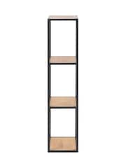 Actona Black Seaford Metal Wall Shelf - Image 5 of 5