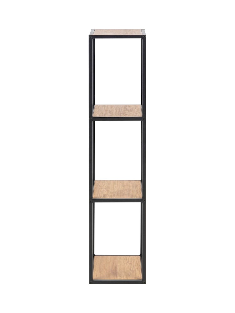 Actona Black Seaford Metal Wall Shelf - Image 5 of 5