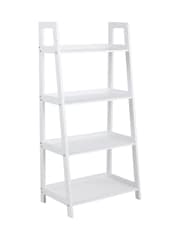 Actona White Wally Bookcase with 4 Shelves - Image 2 of 4