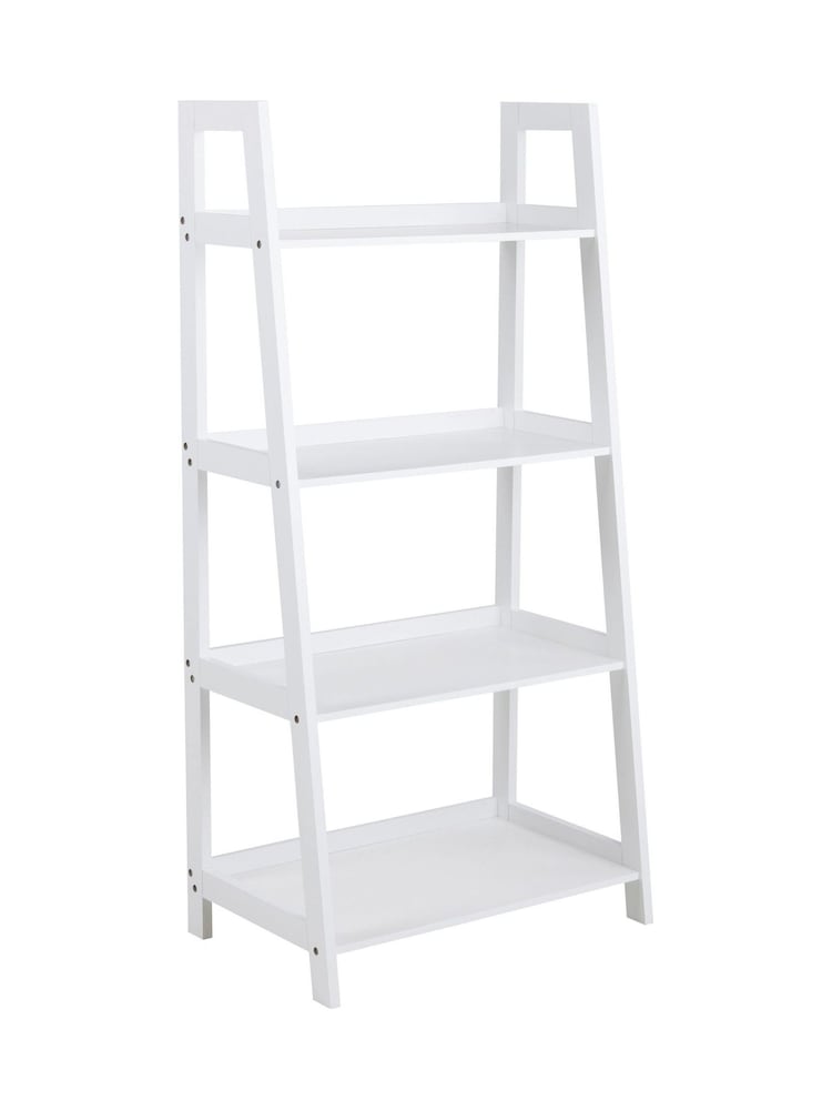 Actona White Wally Bookcase with 4 Shelves - Image 2 of 4