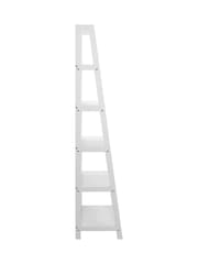 Actona White Wally Bookcase with 5 Shelves - Image 3 of 6