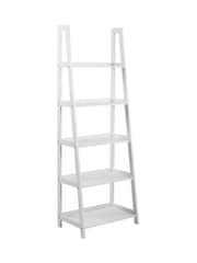 Actona White Wally Bookcase with 5 Shelves - Image 5 of 6