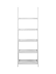 Actona White Wally Bookcase with 5 Shelves - Image 6 of 6