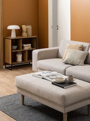 Actona Black Oak Swindon Bookcase with 4 Shelves - Image 1 of 6